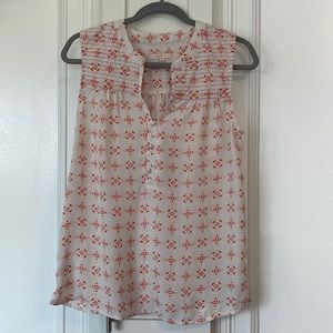 Womens sleeveless top